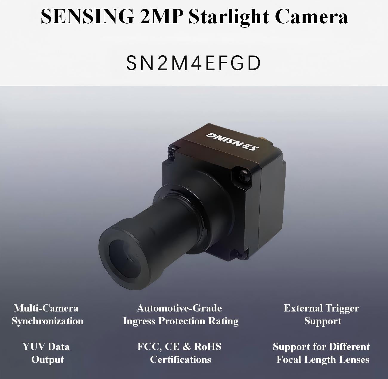 SENSING SN2M4EFGD Camera detail image 1