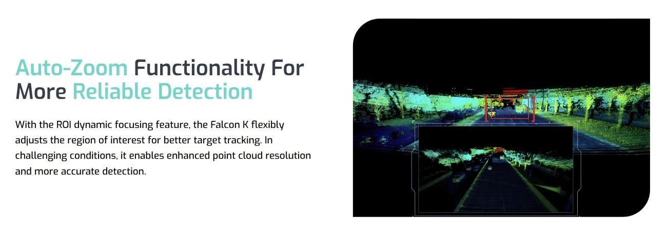 Seyond Falcon K2 LiDAR | Robot LiDAR Sensor for Robotics & Mapping detail image 2