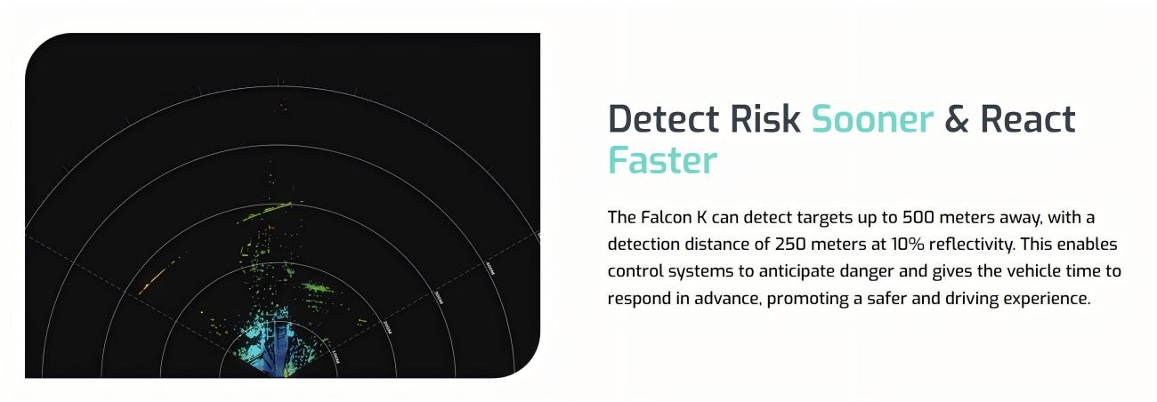 Seyond Falcon K2 LiDAR | Robot LiDAR Sensor for Robotics & Mapping detail image 3