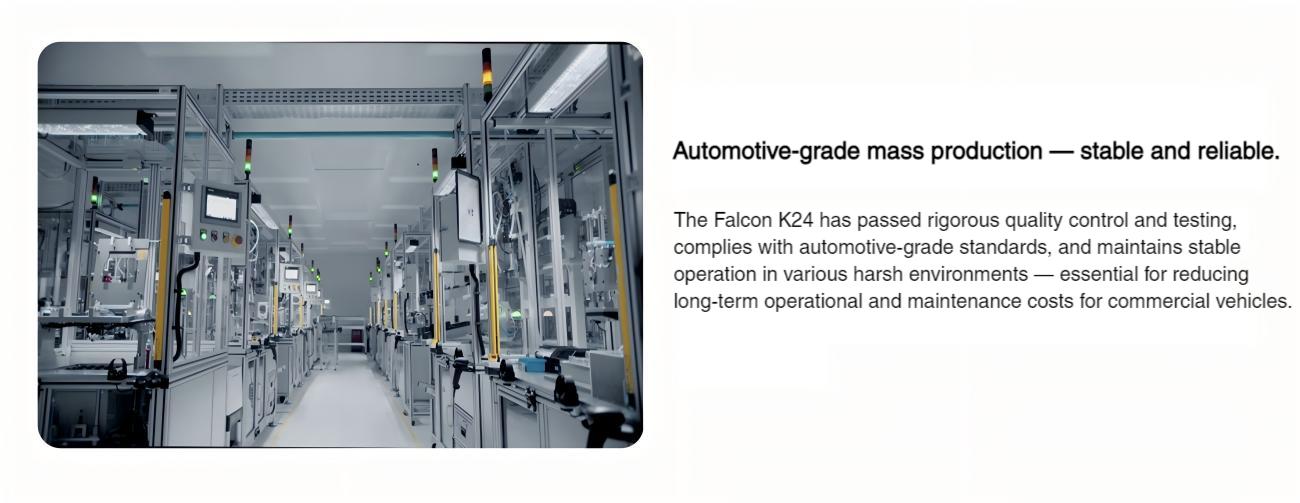 Seyond Falcon K24 LiDAR | Robot LiDAR Sensor for Robotics & Mapping detail image 3