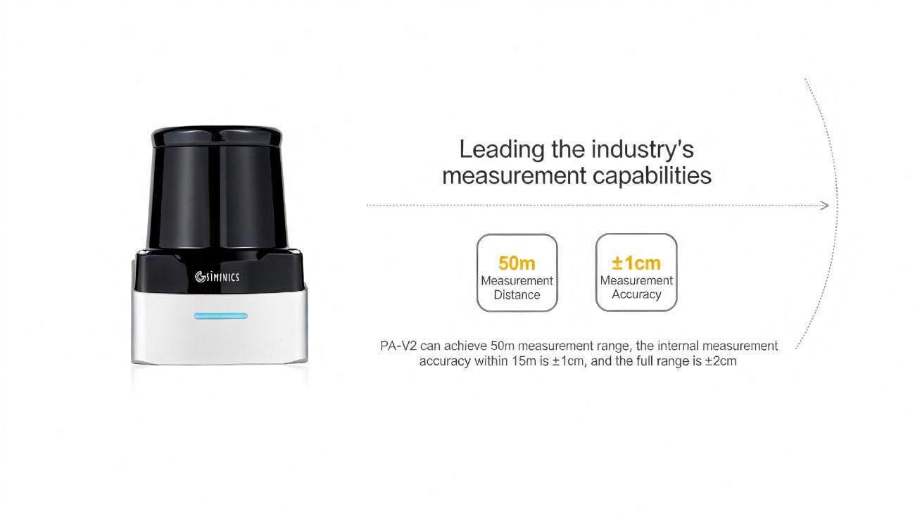 SIMINICS PAVO2 LiDAR | Robot LiDAR Sensor for Robotics & Mapping detail image 3
