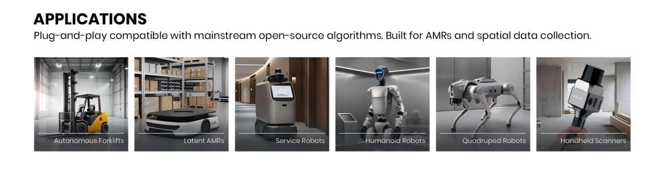 SkylandX C01 LiDAR | Robot LiDAR for Robotics & Mapping detail image 4