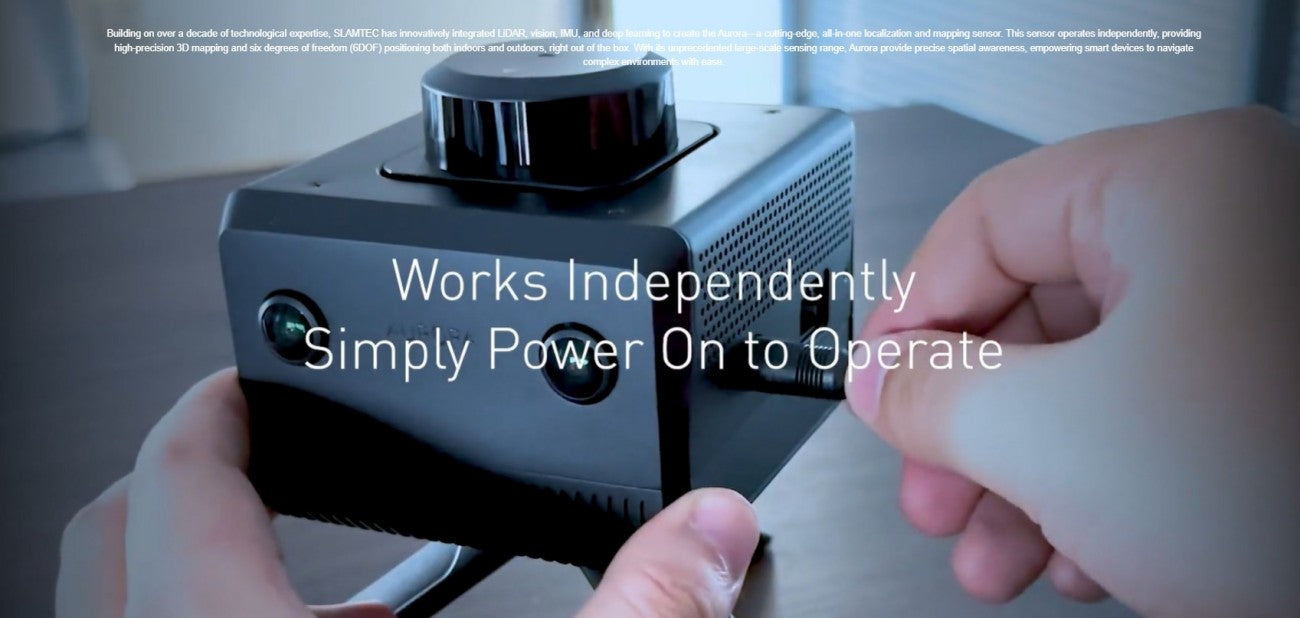 SLAMTEC Aurora LiDAR | Robot LiDAR Sensor for Robotics & Mapping detail image 2
