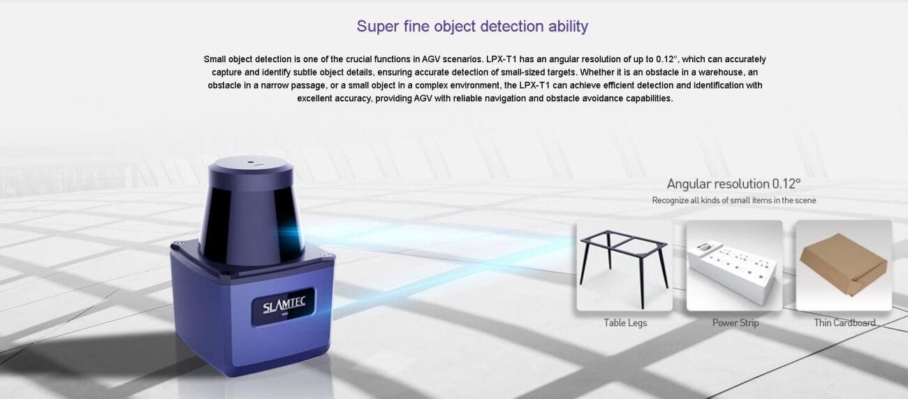 SLAMTEC LPX-T1 LiDAR | Robot LiDAR Sensor for Robotics & Mapping detail image 5
