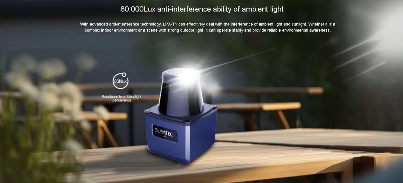 SLAMTEC LPX-T1 LiDAR | Robot LiDAR Sensor for Robotics & Mapping detail image 6