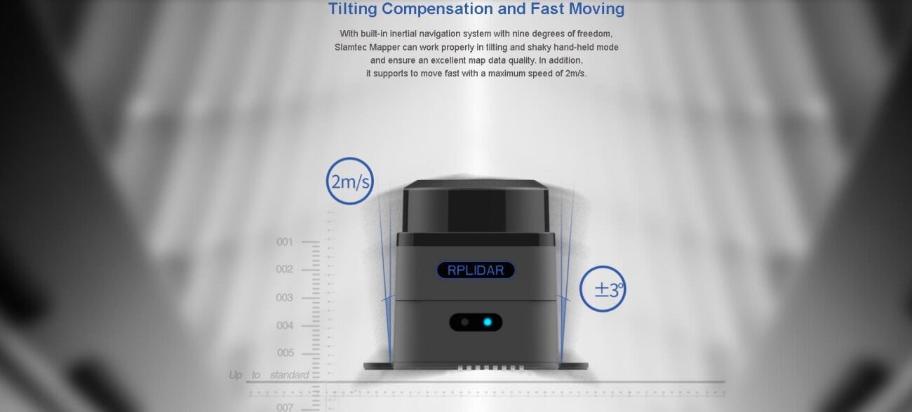 SLAMTEC Mapper M2M3 LiDAR | Robot LiDAR Sensor for Robotics & Mapping detail image 5