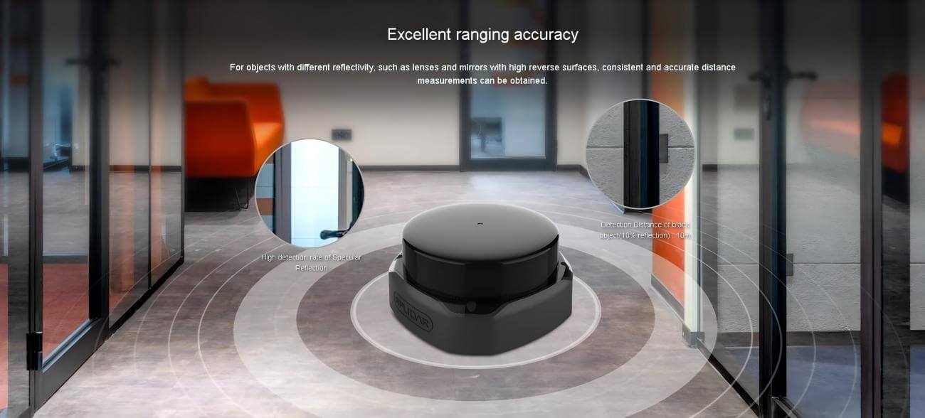 SLAMTEC RPLIDAR S2 LiDAR | Robot LiDAR Sensor for Robotics & Mapping detail image 6