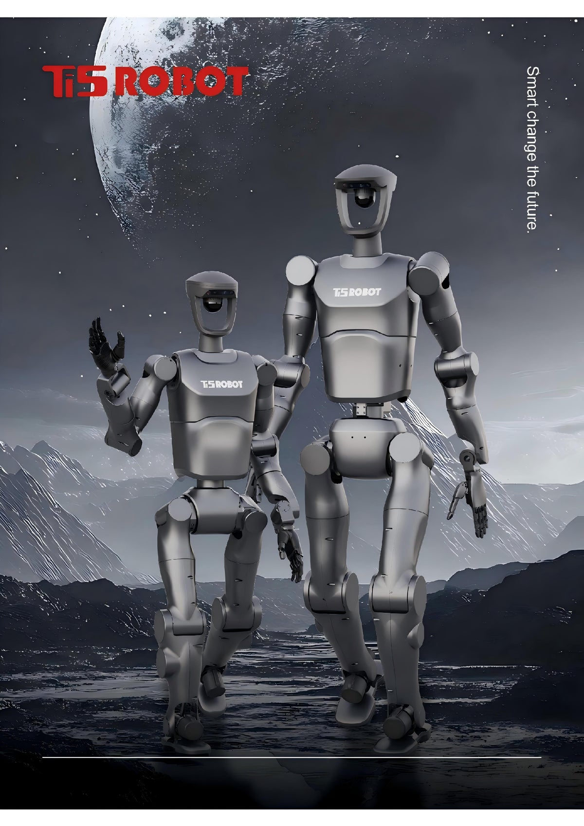 Ti5 ROBOT T140 Robot | Humanoid Robot Platform for Robotics Research detail image 1