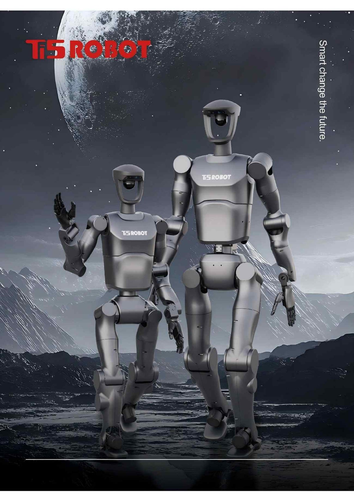 Ti5 ROBOT T170V2.1 Robot | Humanoid Robot Platform for Robotics Research detail image 1