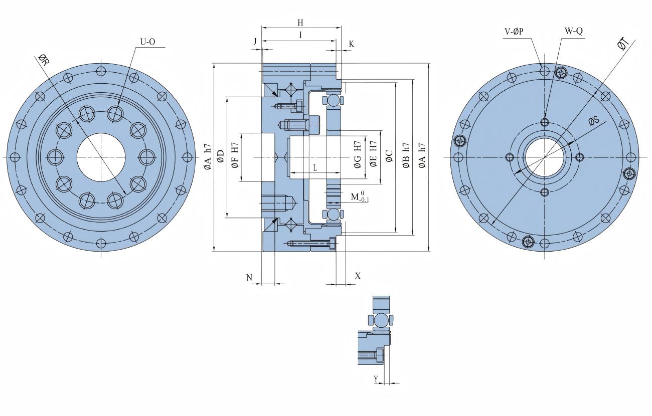 TLIBOT FCD-AJ Motor | Robot Servo Motor for Robotics Development detail image 2