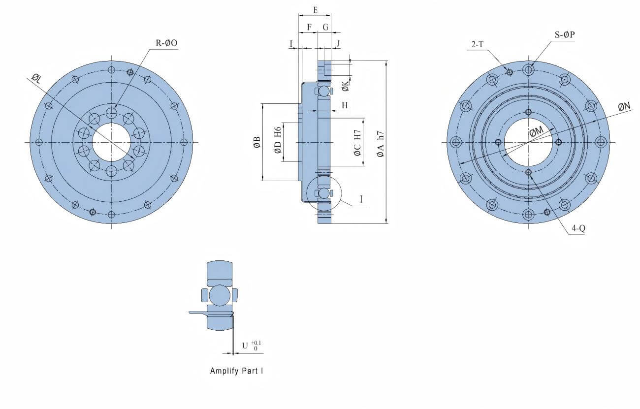 TLIBOT FCD-C Motor | Robot Servo Motor for Robotics Development detail image 2