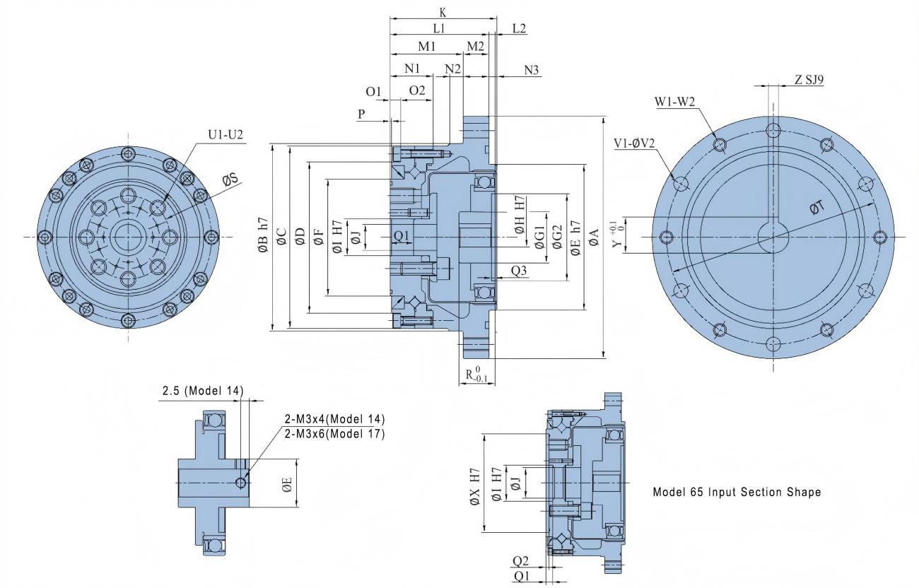 TLIBOT FCS-AJ Motor | Robot Servo Motor for Robotics Development detail image 2