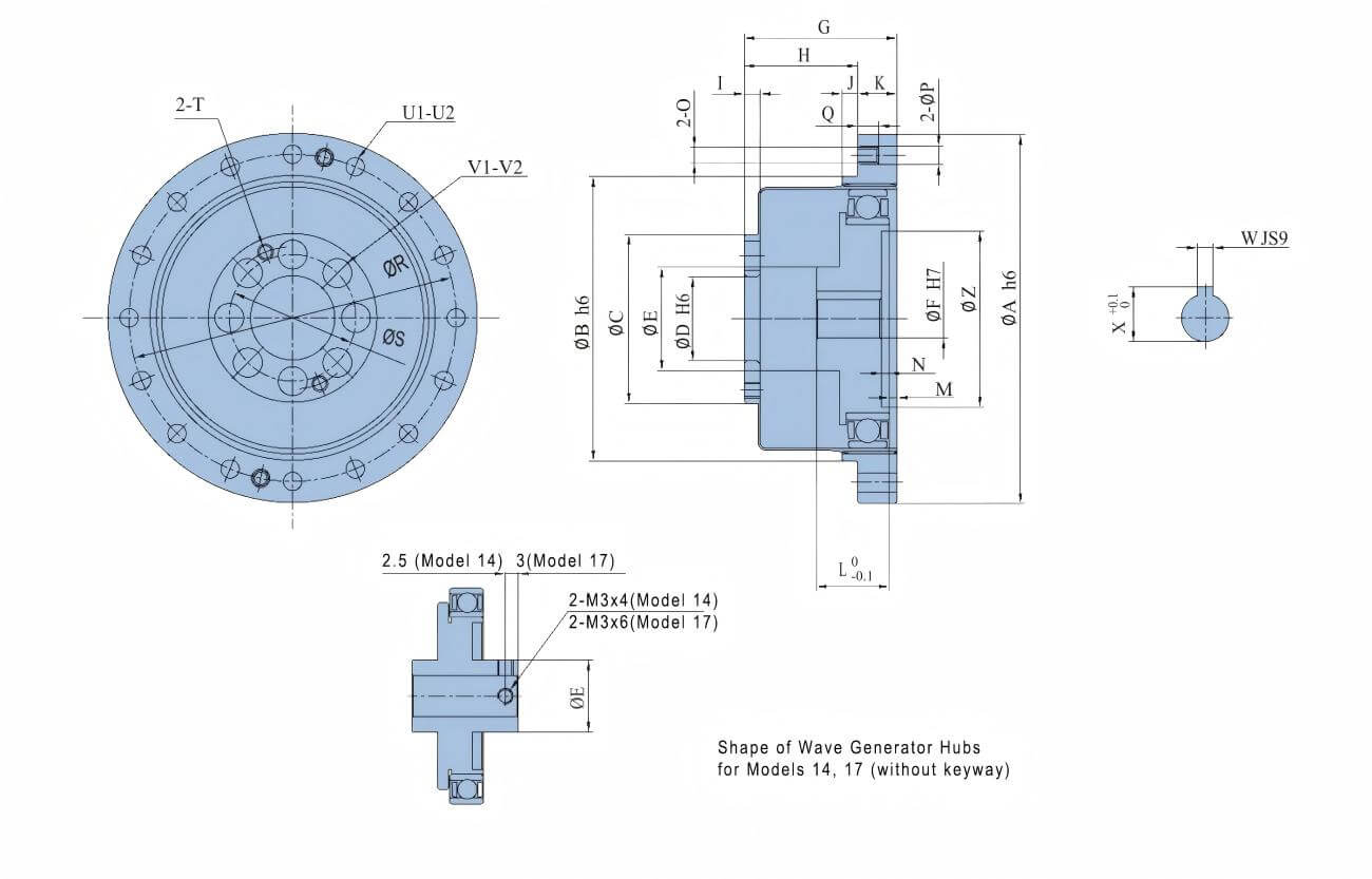TLIBOT FCS-CJ Motor | Robot Servo Motor for Robotics Development detail image 2