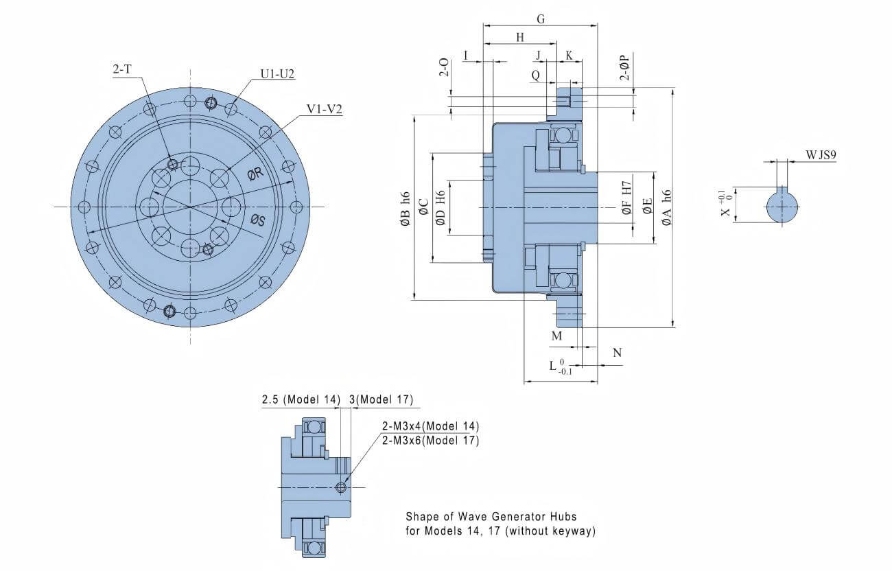 TLIBOT FCS-CO Motor | Robot Servo Motor for Robotics Development detail image 2