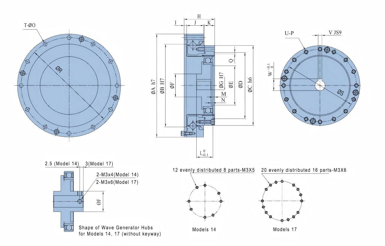 TLIBOT FHS-SJ Motor | Robot Servo Motor for Robotics Development detail image 2
