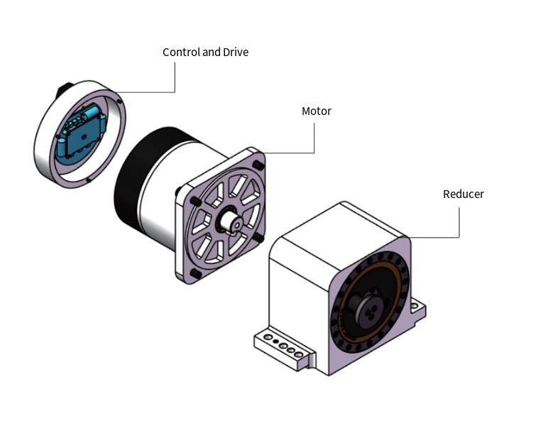 TTBOT D45B Motor | Robot Servo Motor for Robotics Development detail image 3