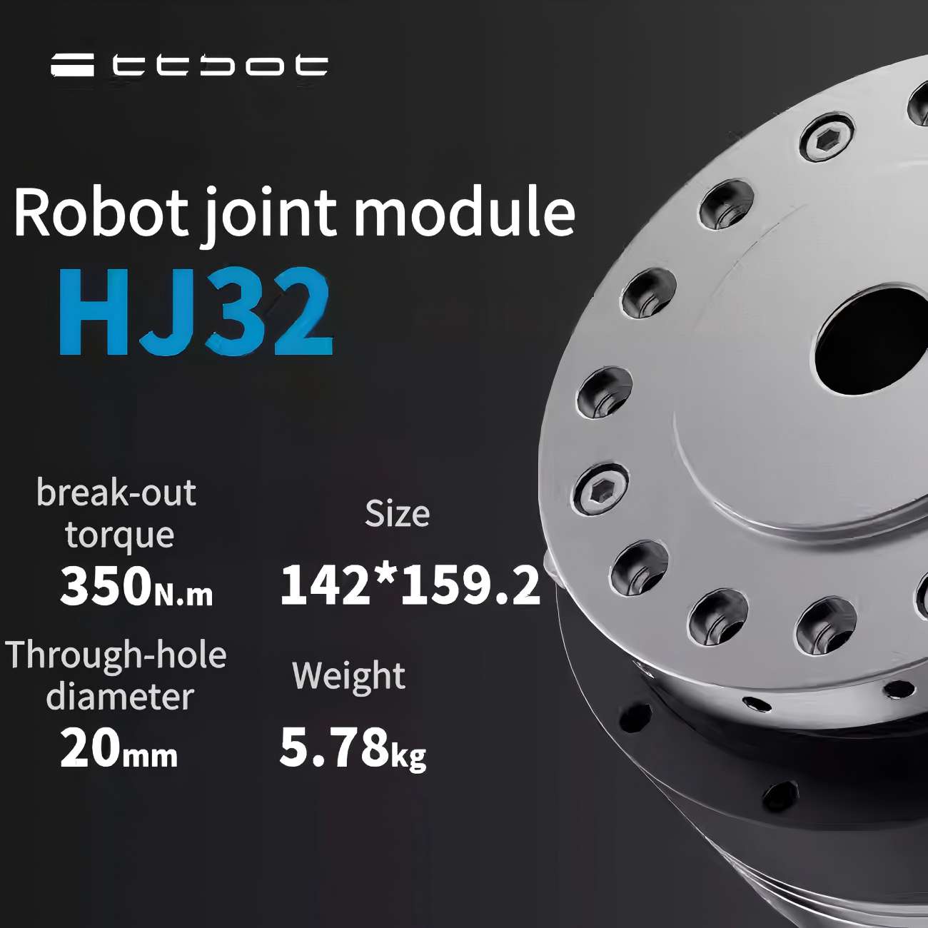 TTBOT HJ32 Motor | Robot Servo Motor for Robotics Development detail image 4