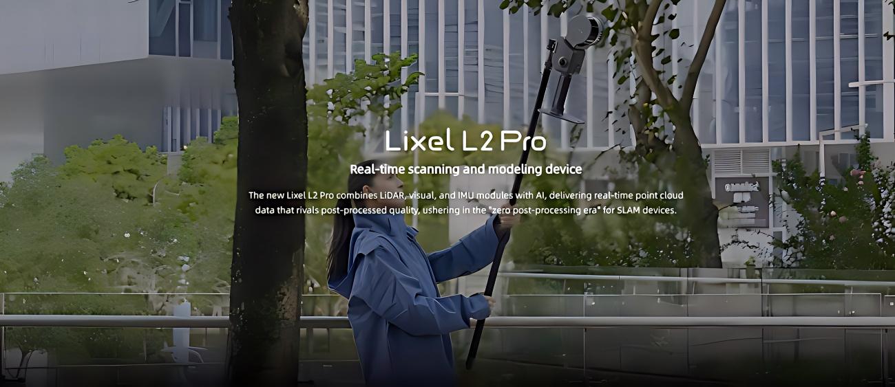 XGRIDS Lixel L2 Pro LiDAR | Robot LiDAR Sensor for Robotics & Mapping detail image 1