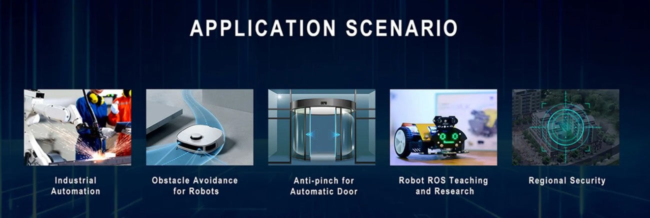 YDLIDAR GS5 LiDAR | Robot LiDAR Sensor for Robotics & Mapping detail image 5