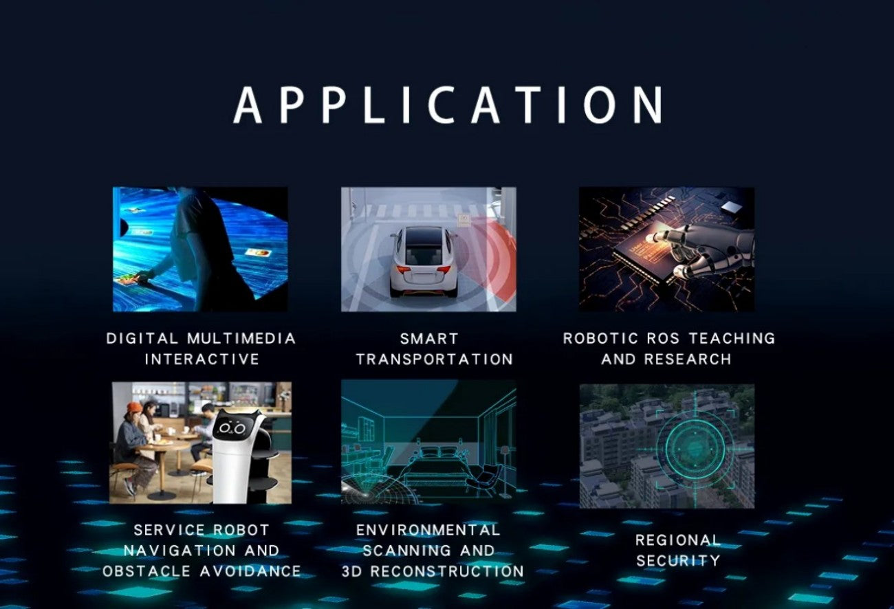 YDLIDAR TEA LiDAR | Robot LiDAR Sensor for Robotics & Mapping detail image 4