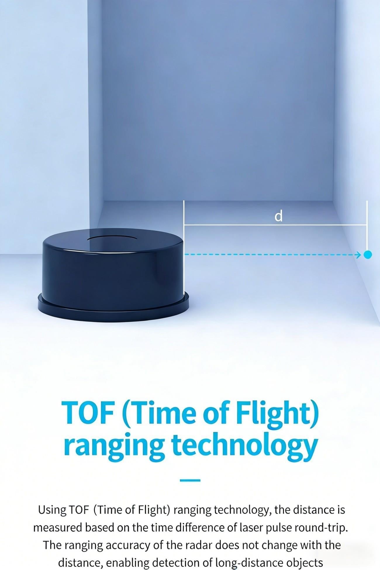 YDLIDAR TG15 LiDAR | Robot LiDAR Sensor for Robotics & Mapping detail image 3