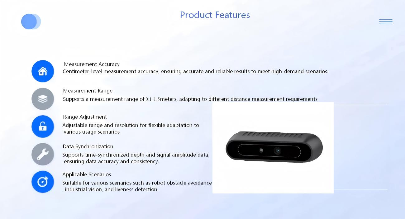 Yunshis iHawk070 Camera | RGBD Depth Camera for Robotics & AI Vision