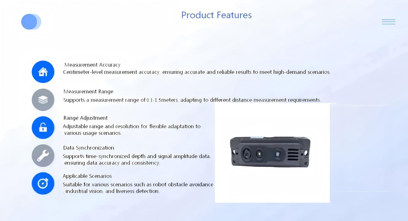 Yunshis iHawk072 Camera | RGBD Depth Camera for Robotics & AI Vision