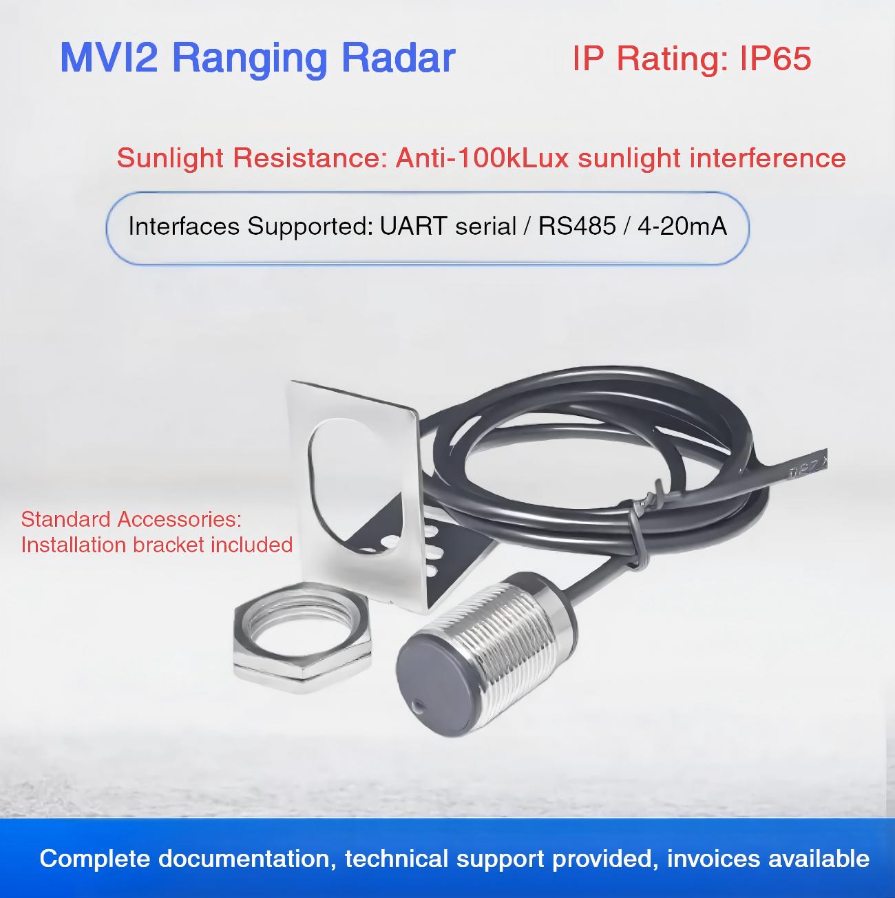 Yunshis MVI2 LiDAR | Robot LiDAR Sensor for Robotics & Mapping