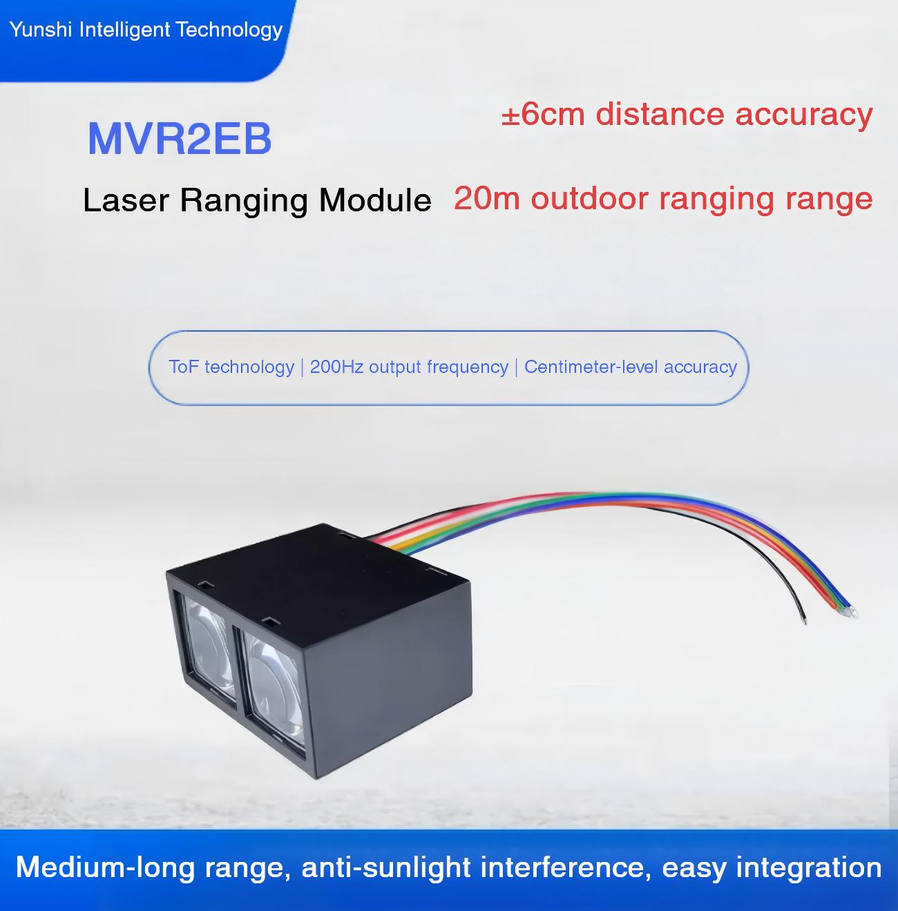 Yunshis MVR2EB Laser Ranging Module | Laser Ranging Module for Robotics & Automation