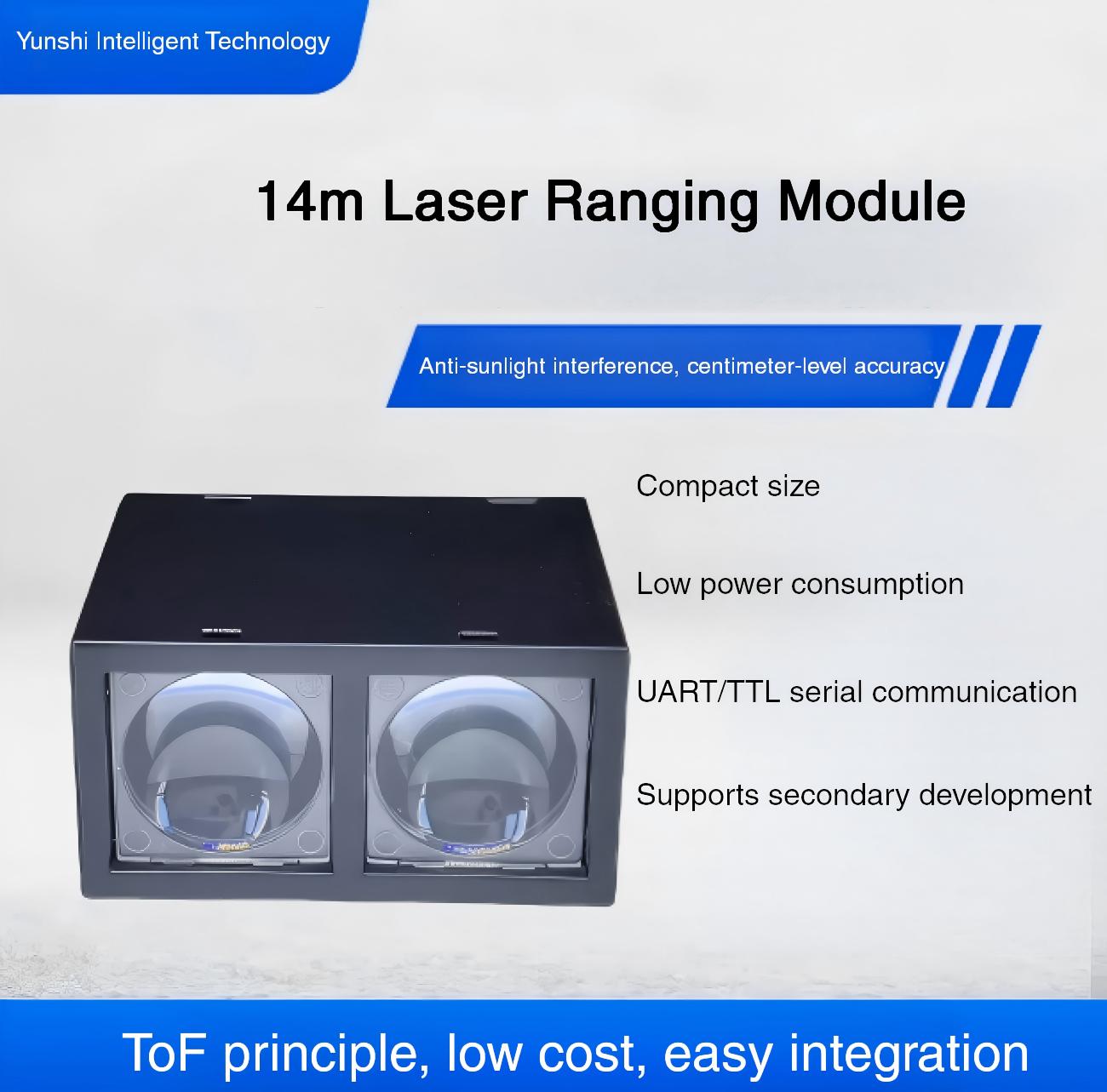 Yunshis MVR2TB Laser Ranging Module | Laser Ranging Module for Robotics & Automation