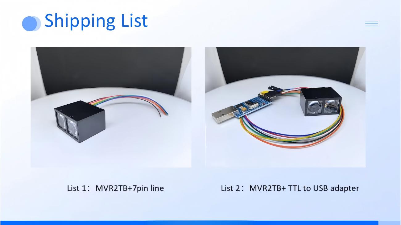 Yunshis MVR2TB Laser Ranging Module | Laser Ranging Module for Robotics & Automation