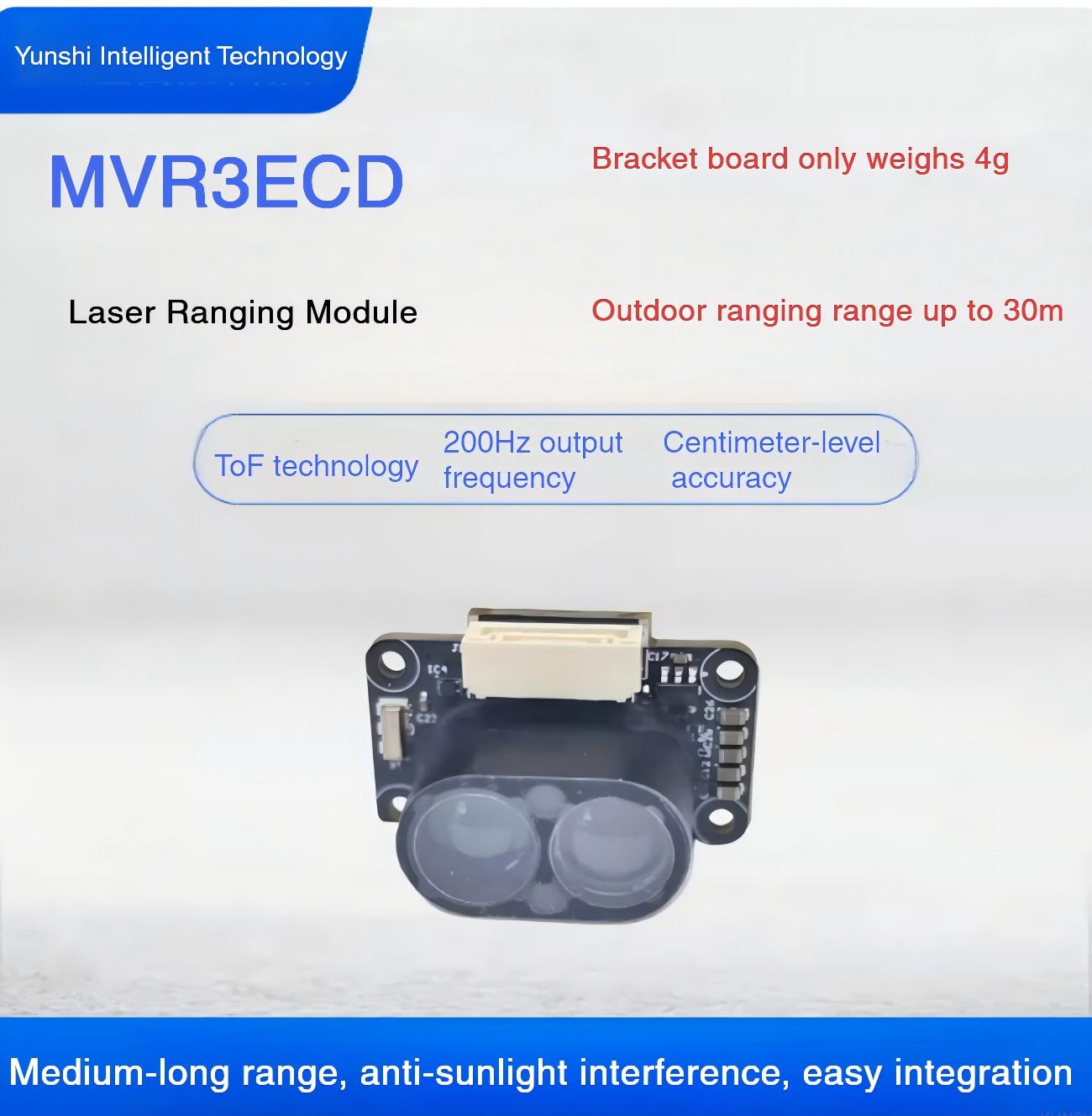 Yunshis MVR3ECD Laser Ranging Module | Laser Ranging Module for Robotics & Automation