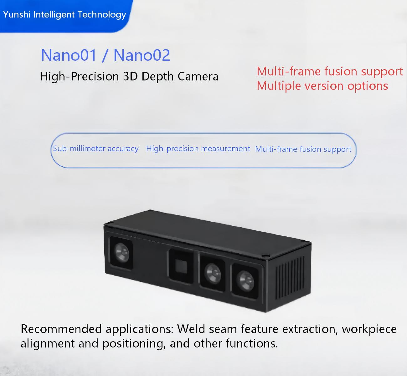 Yunshis Nano Camera | RGBD Depth Camera for Robotics & AI Vision