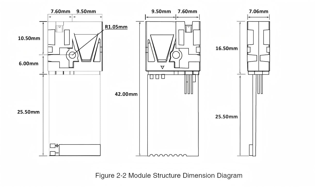 Yunshis SK40 LiDAR | Robot LiDAR Sensor for Robotics & Mapping