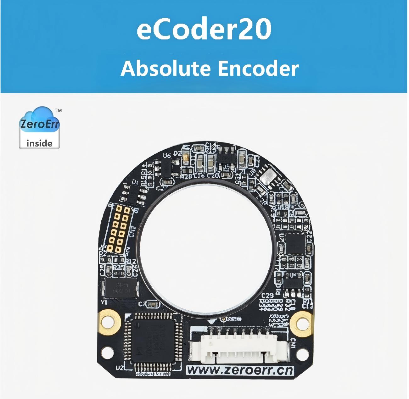 ZeroErr eCoder20 Magnetic Encoders | Magnetic Encoder for Robot Actuator Feedback detail image 1