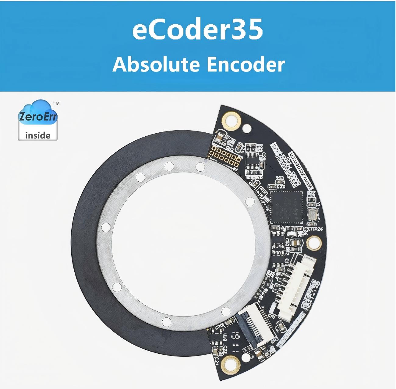 ZeroErr eCoder35 Magnetic Encoders | Magnetic Encoder for Robot Actuator Feedback detail image 1