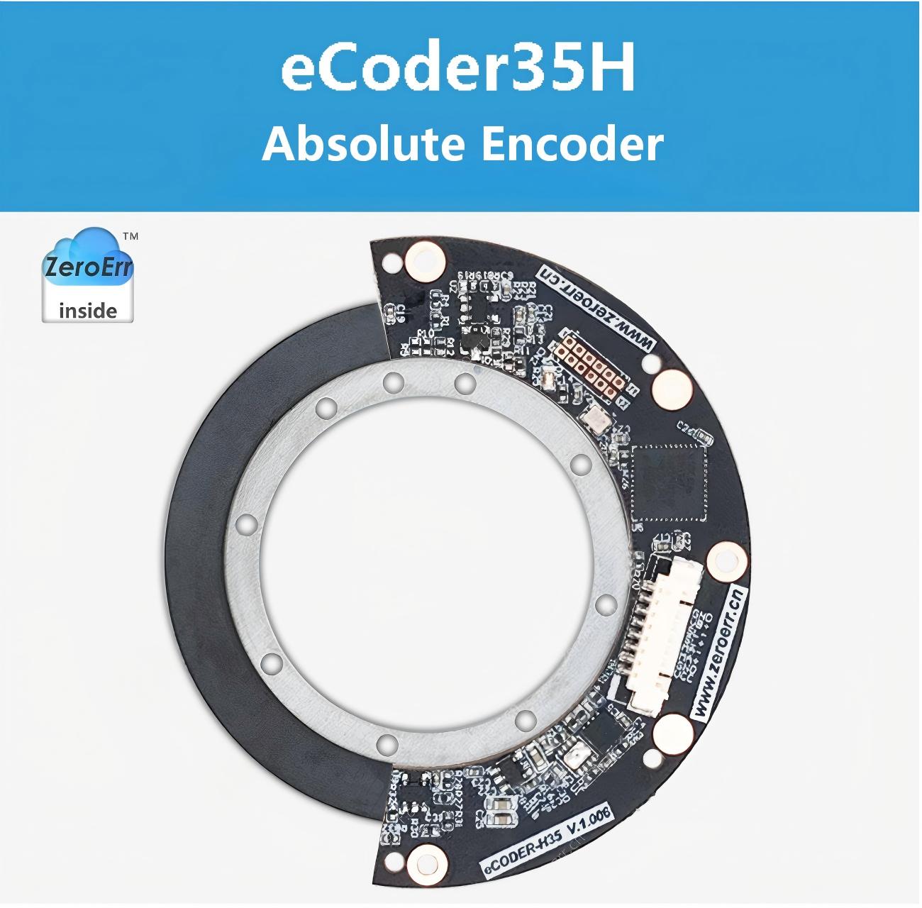 ZeroErr eCoder35H Magnetic Encoders | Magnetic Encoder for Robot Actuator Feedback detail image 1
