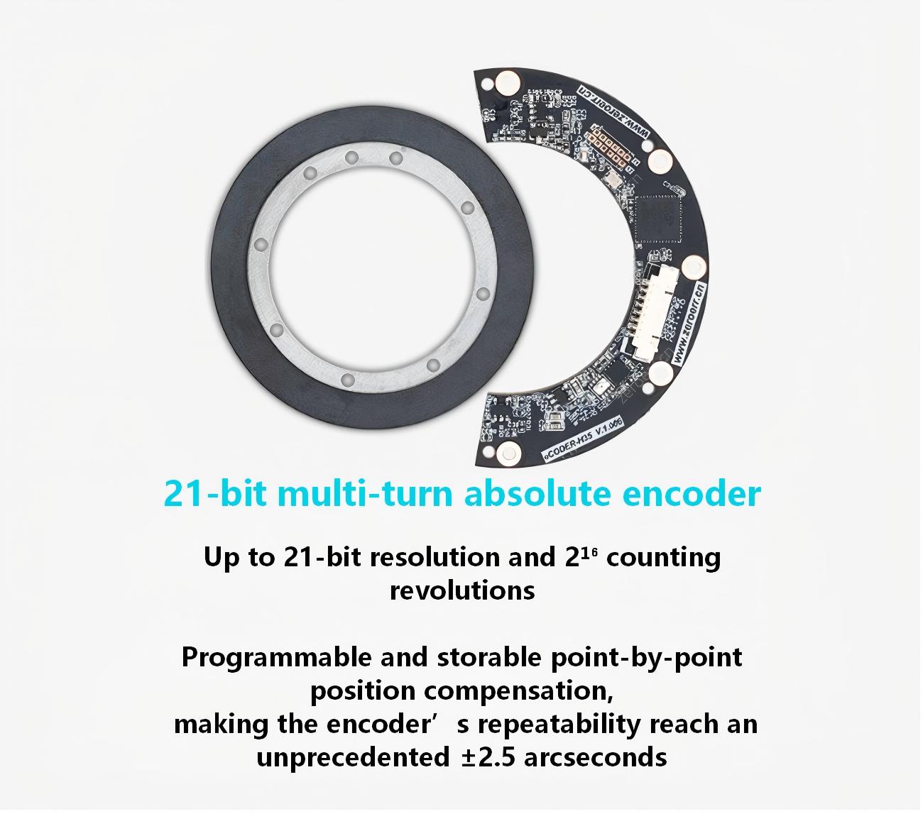 ZeroErr eCoder35H Magnetic Encoders | Magnetic Encoder for Robot Actuator Feedback detail image 3