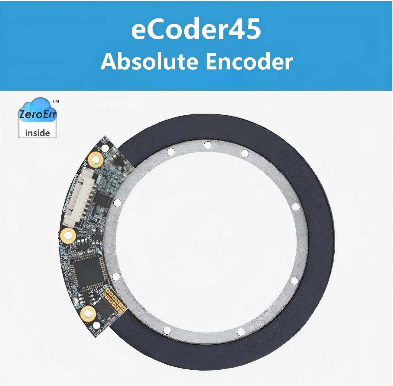 ZeroErr eCoder45 Magnetic Encoders | Magnetic Encoder for Robot Actuator Feedback detail image 1