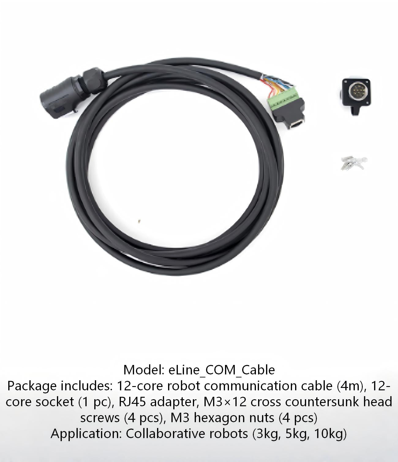 ZeroErr eLine Cable | Robot Motor Accessory for Servo Motor Integration detail image 1