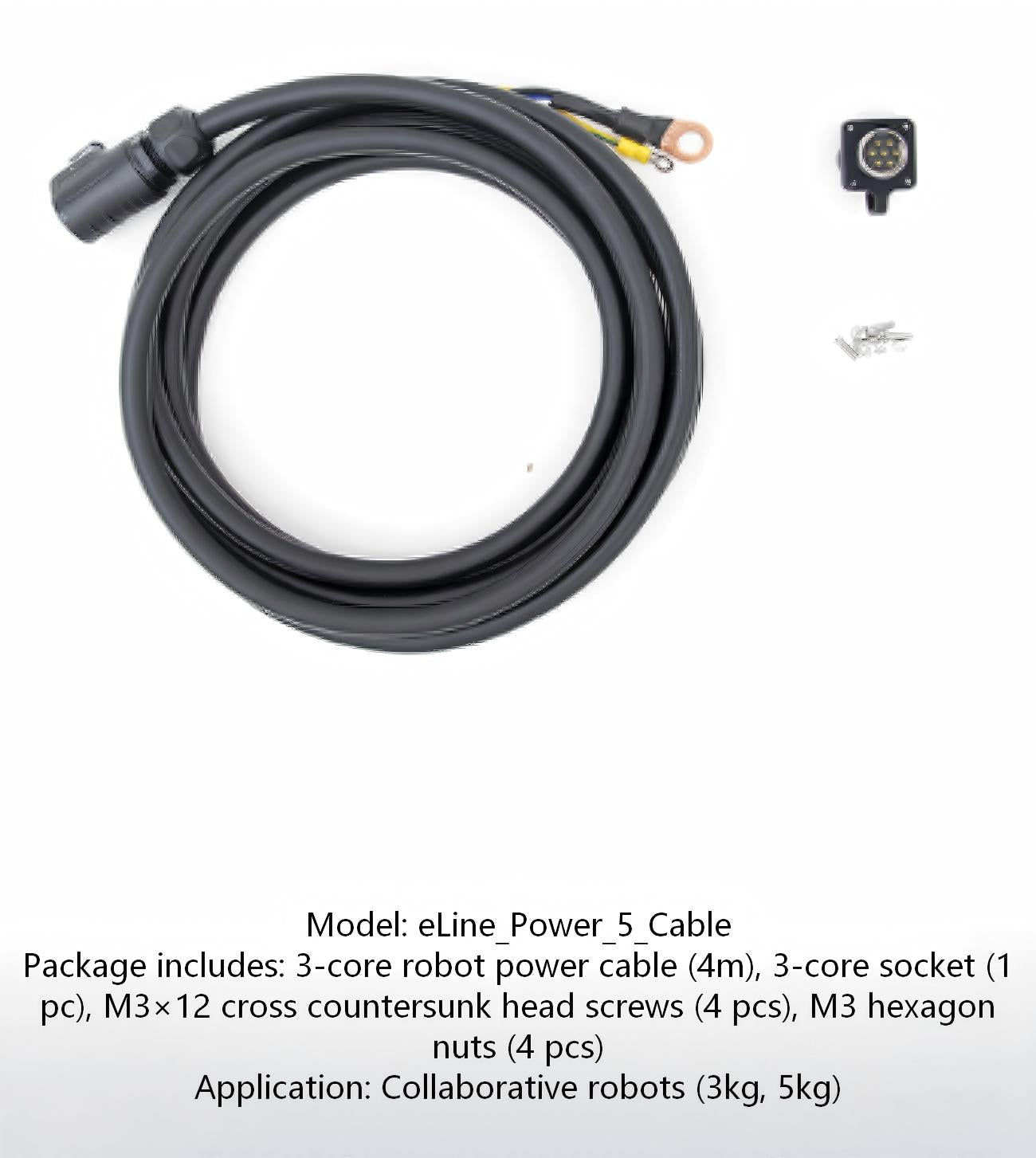 ZeroErr eLine Cable | Robot Motor Accessory for Servo Motor Integration detail image 2