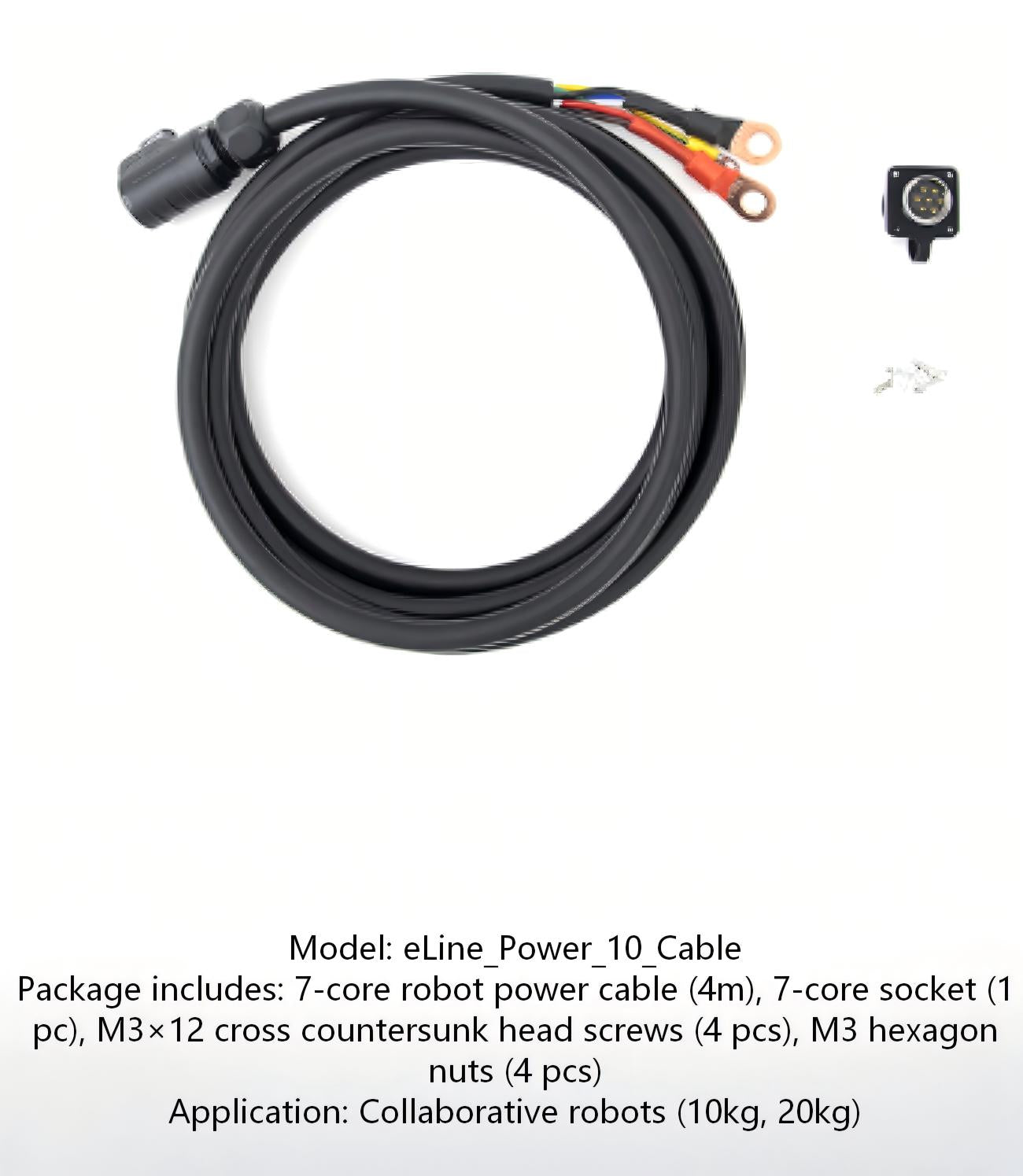 ZeroErr eLine Cable | Robot Motor Accessory for Servo Motor Integration detail image 3
