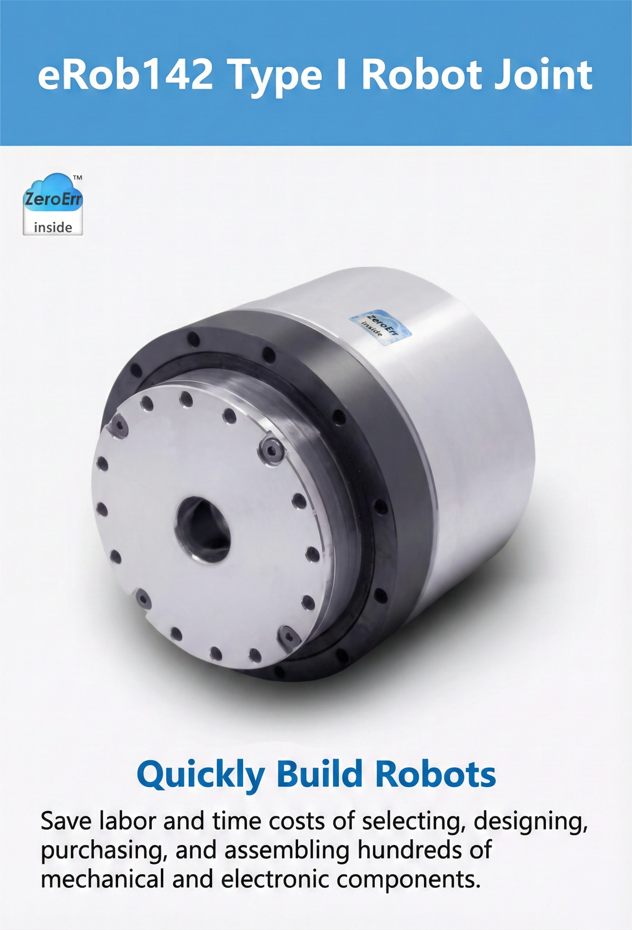 ZeroErr eRob 142 I Motor | Robot Servo Motor for Robotics Development detail image 1