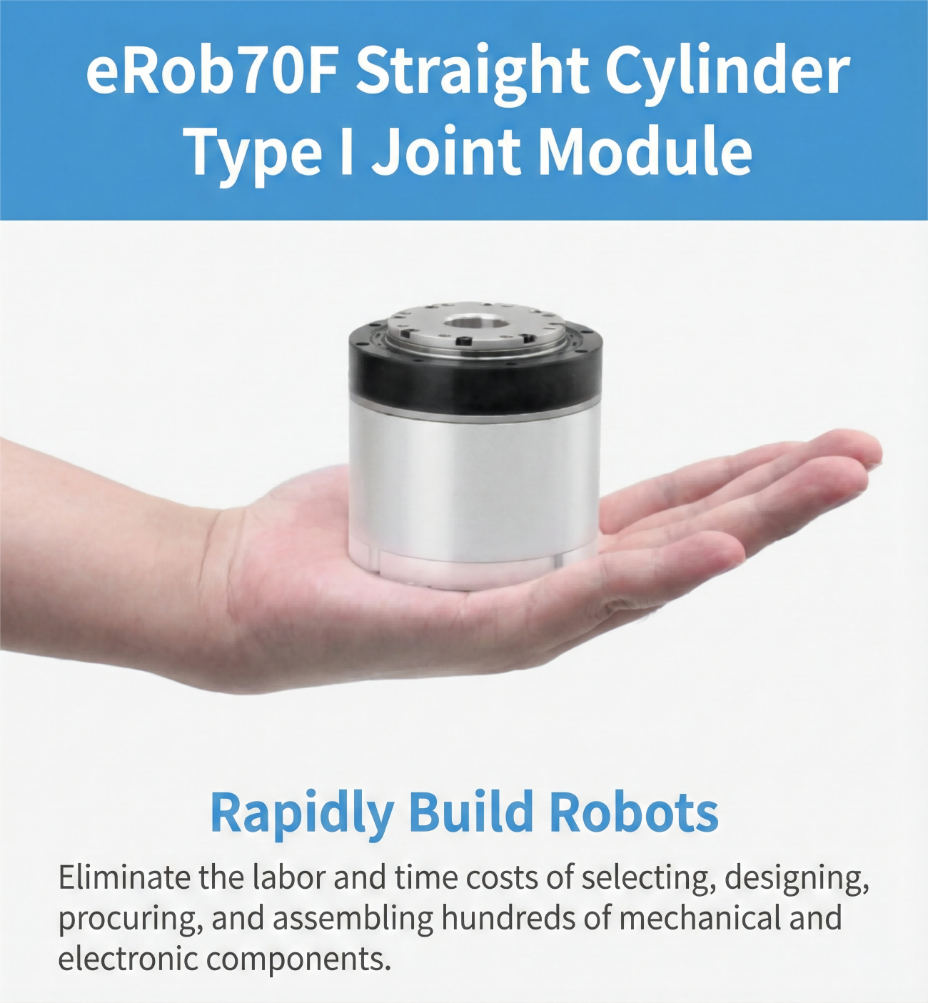 ZeroErr eRob 70F Motor | Robot Servo Motor for Robotics Development detail image 1
