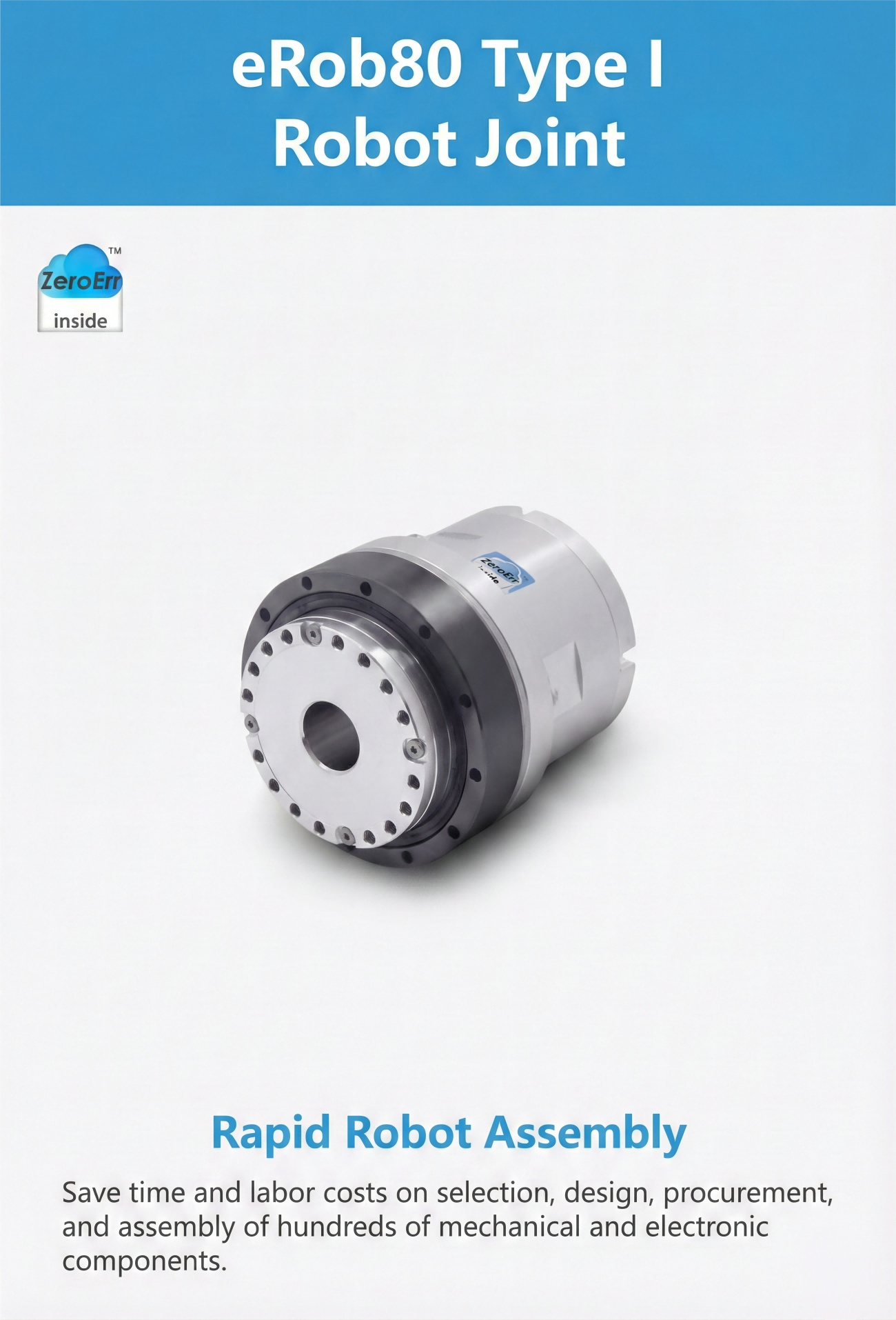 ZeroErr eRob 80 I Motor | Robot Servo Motor for Robotics Development detail image 1